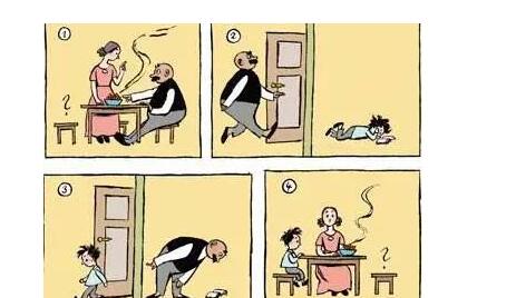 父与子的故事二年级看图写话